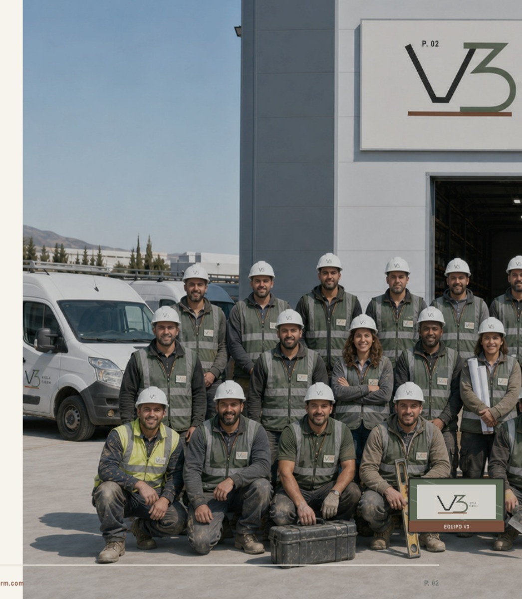 Equipo de profesionales de V3 Aislatherm